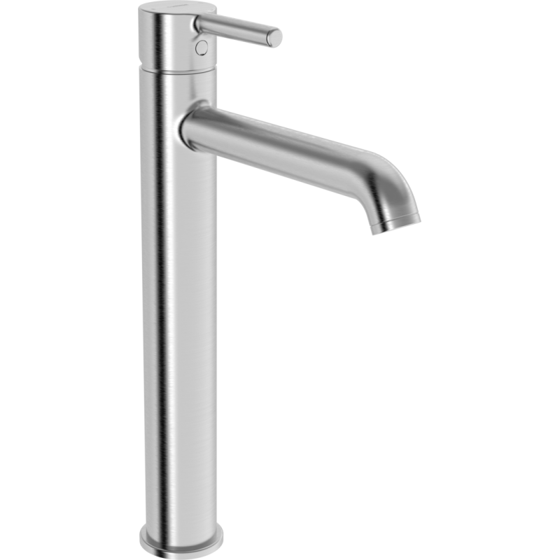 Bateria nablatowa 1-otworowa stal szczotkowana jednouchwytowa HANSAVANTIS STYLE HANSA 5447220780