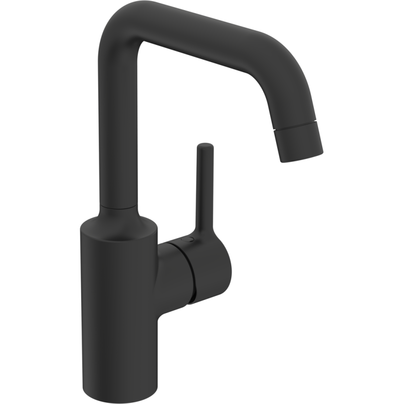 Bateria umywalkowa 1-otworowa czarny matowy boczna dźwignia HANSAVANTIS HANSA 5255226733