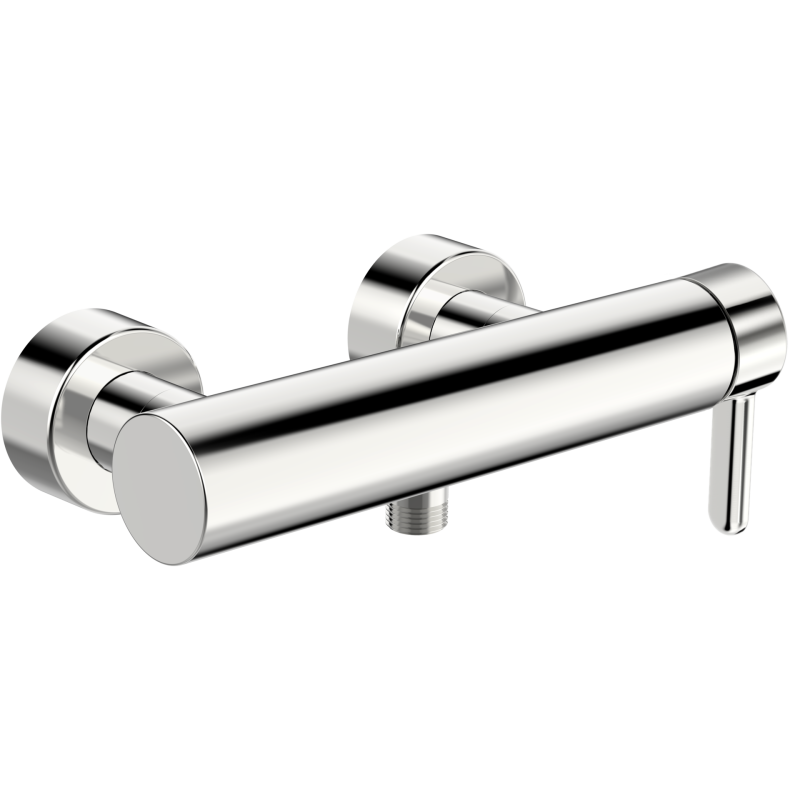 Bateria natryskowa chrom boczna dźwignia HANSADESIGNO STYLE HANSA 51860193