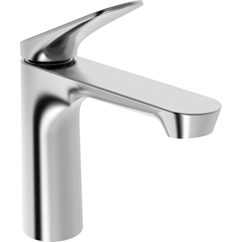 Bateria umywalkowa 1-otworowa stal szczotkowana jednouchwytowa HANSAGENESIS HANSA 3740226380