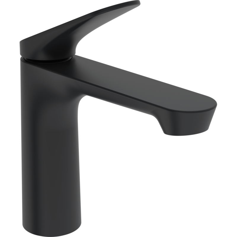 Bateria umywalkowa 1-otworowa czarny matowy jednouchwytowa, cold start HANSAGENESIS Eco HANSA 3740226333006