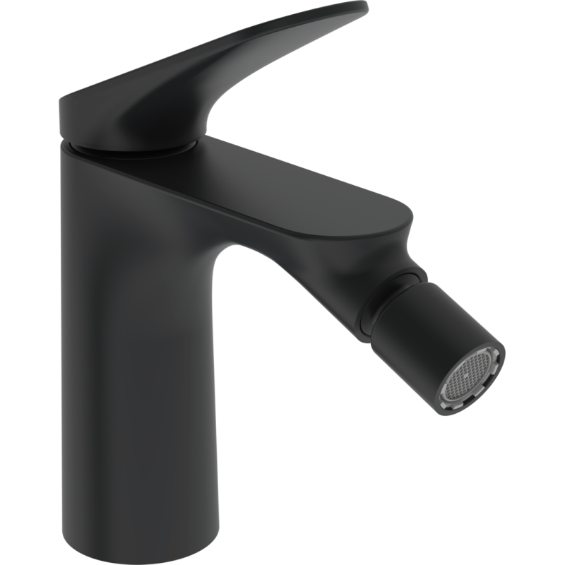 Bateria bidetowa 1-otworowa czarny matowy jednouchwytowa HANSAGENESIS HANSA 3743226333