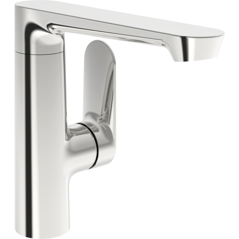 Bateria umywalkowa 1-otworowa chrom boczna dźwignia HANSAGENESIS HANSA 37542263