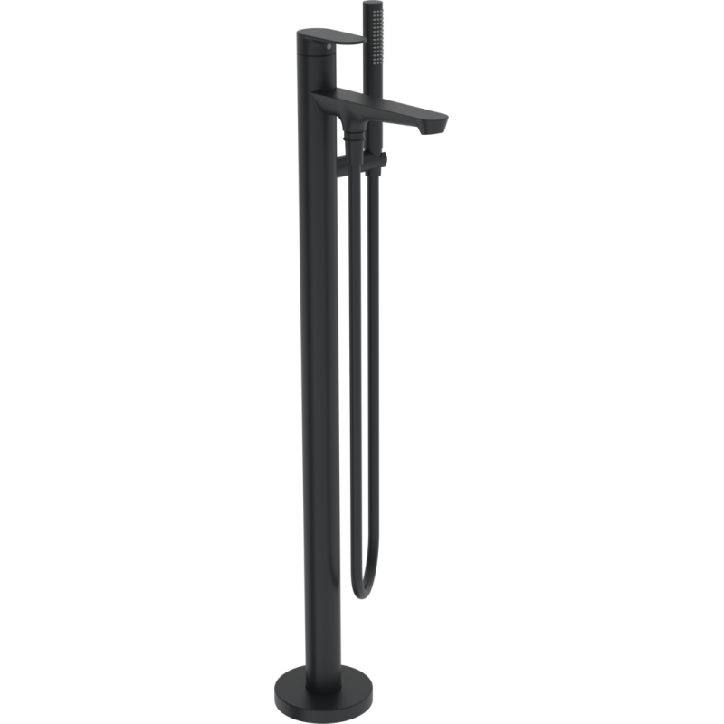 Bateria wannowa z natryskiem, podłogowa czarny matowy jednouchwytowa HANSAGENESIS HANSA 3783206333