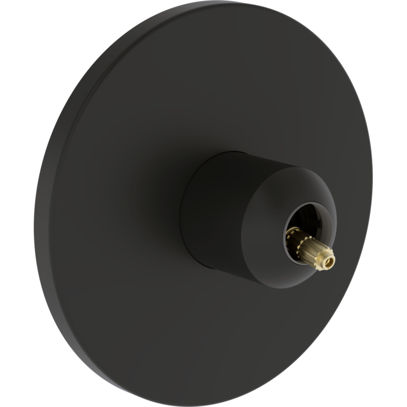 Element natynkowy do baterii natryskowej czarny matowy jednouchwytowa HANSA 8261906033