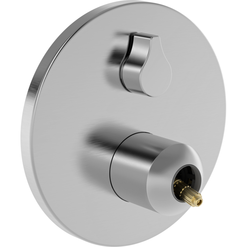 Element natynkowy baterii wannowo-natryskowej stal szczotkowana jednouchwytowa HANSA 8260906080