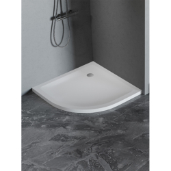 Brodzik półokrągły biały...