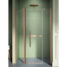 Drzwi wnękowe NEW SOLEO COPPER BRUSHED 130x195 szkło 6 mm NEW TRENDY D-0969A
