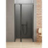 Drzwi wnękowe NEW SOLEO BLACK 80x195 szkło 6 mm NEW TRENDY D-0836A-WK