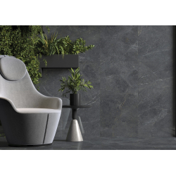 GRES DISTINCT GRAPHITE SILKY CRISTAL 119,7x59,7x0,8 GAT.1 (P.66327)