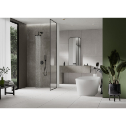 GRES MODERN CONCRETE SILVER SILKY CRISTAL 59,7x59,7x0,8 GAT.1 (P.65633)