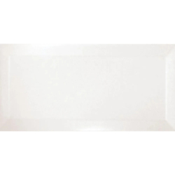 BISEL BLANCO MAT 10X20...