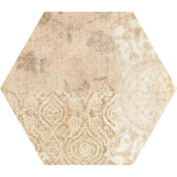 CEMENT HEX DECOR MAT 15X17,3  GAT.1 (P.84529)