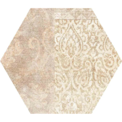 CEMENT HEX DECOR MAT 15X17,3  GAT.1 (P.84529)