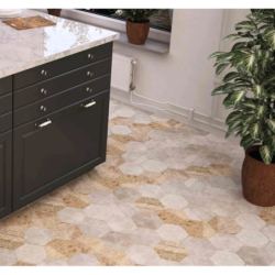 CEMENT HEX DECOR MAT 15X17,3  GAT.1 (P.84529)