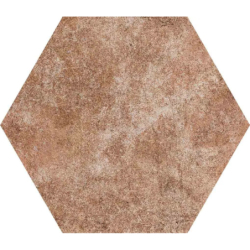 CEMENT HEX BROWN MAT...