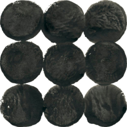 CRAYON CIRCLES MAT 15X15...