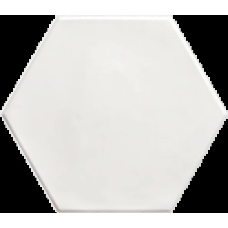 GEOMETRY HEX WHITE MAT 15X17,3 GAT.1 (P.84463)
