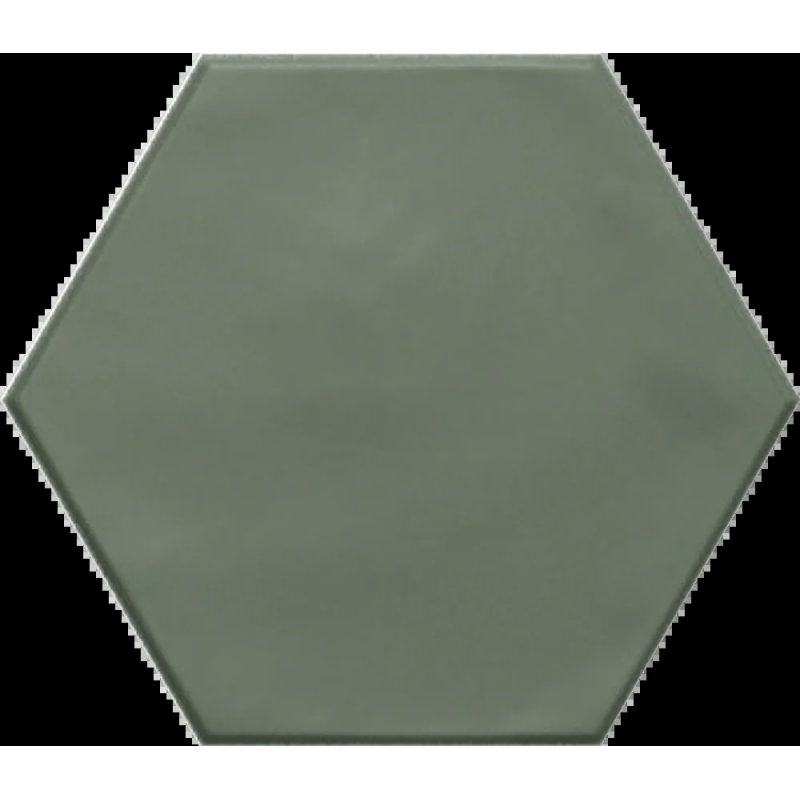 GEOMETRY HEX GREEN MAT 15X17,3 GAT.1 (P.84297)