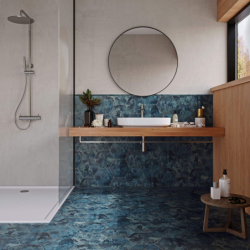 FUSION HEX INDIGO MAT 23X27 GAT.1 (P.84403)