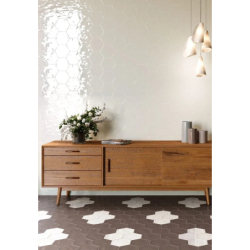 GEOMETRY HEX WHITE POŁYSK 15X17,3 GAT.1 (P.84383)