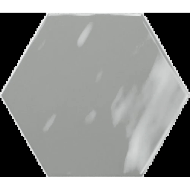 GEOMETRY HEX GREY POŁYSK 15X17,3 GAT.1 (P.84385)