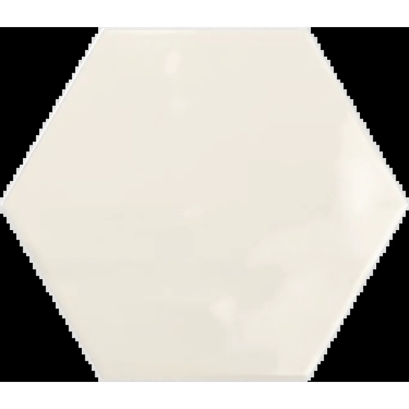 GEOMETRY HEX IVORY POŁYSK 15X17,3 GAT.1 (P.84391)
