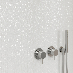 GLASS MOSAIC GLASS BLANCO BŁYSZCZĄCA 25X50 GAT.1 (P.83771)