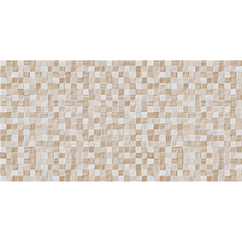 GLASS MOSAIC GLASS BEIGE BŁYSZCZĄCA 25X50 GAT.1 (P.83147)