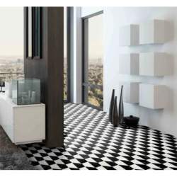 MARMI HEX DECOR BIANCO NERO MAT 15X17,3 GAT.1 (P.83289)