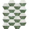 MARMI HEX DECOR BIANCO VERDE MAT 15X17,3 GAT.1 (P.83291)