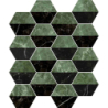 MARMI HEX DECOR NERO VERDE MAT 15X17,3 GAT.1 (P.83293)