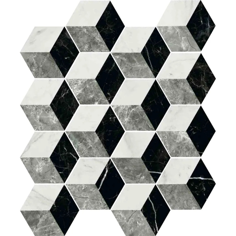 MARMI HEX DECOR MIX GRIGIO MAT 15X17,3 GAT.1 (P.83303)
