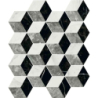 MARMI HEX DECOR MIX GRIGIO MAT 15X17,3 GAT.1 (P.83303)