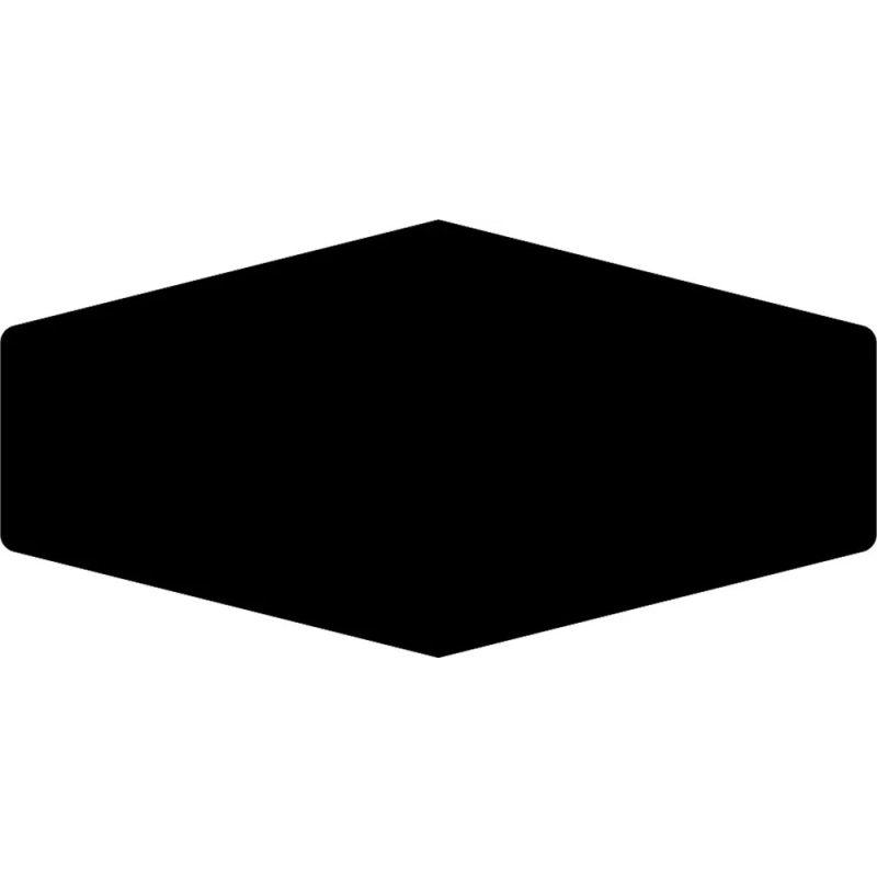 MONOCHROME HEX BLACK POŁYSK 10X20 GAT.1 (P.83233)