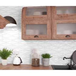 MONOCHROME WAVE WHITE POŁYSK 7,5X30 GAT.1 (P.83235)