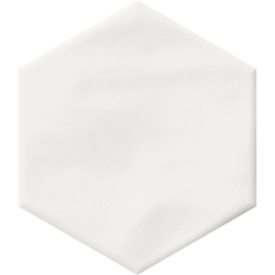 ONE BY ONE MINI HEX WHITE MAT 11,8X10,2 GAT.1 (P.82905)