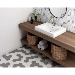 ONE BY ONE MINI HEX CALACATTA BLUE MAT 11,8X10,2 GAT.1 (P.82859)