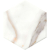 ONE BY ONE MINI HEX CALACATTA GOLD MAT 11,8X10,2 GAT.1 (P.82861)