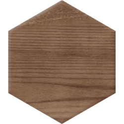 ONE BY ONE MINI HEX DARK OAK MAT 11,8X10,2 GAT.1 (P.82865)