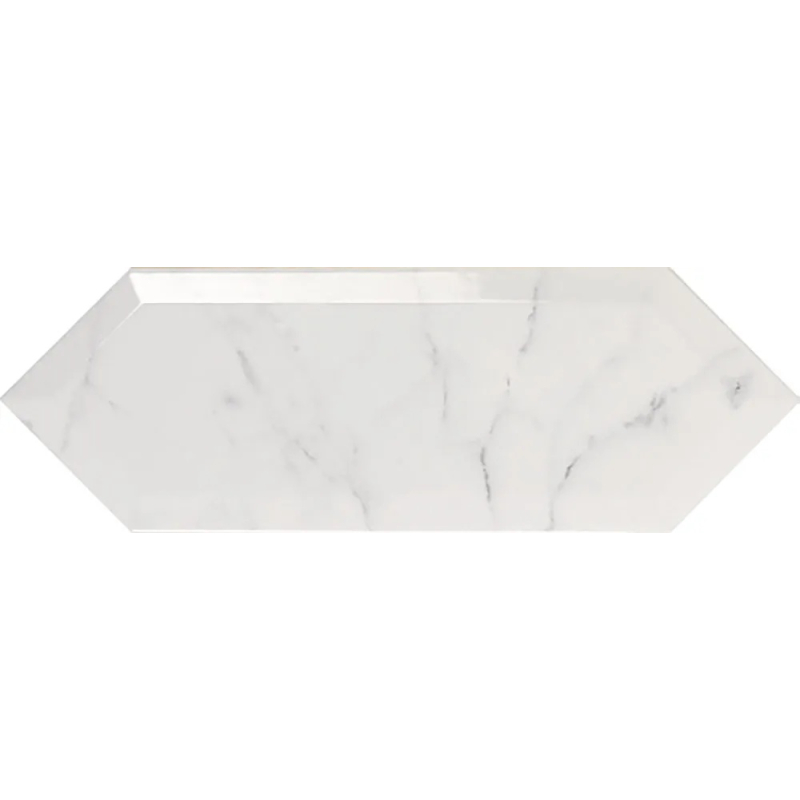 PICKET BEVELED CARRARA POŁYSK 10X30 GAT.1 (P.82961)