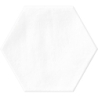 HEX PLAIN WHITE MAT 23X27  GAT.1 (P.83053)