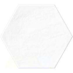 HEX PLAIN WHITE MAT 23X27  GAT.1 (P.83053)