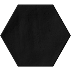 HEX PLAIN BLACK MAT 23X27...