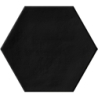 HEX PLAIN BLACK MAT 23X27 GAT.1 (P.83057)