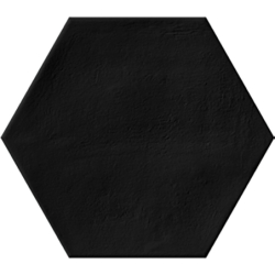 HEX PLAIN BLACK MAT 23X27 GAT.1 (P.83057)
