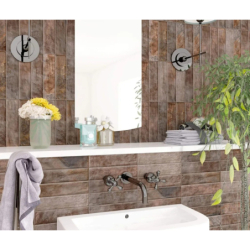 POTTERY BROWN MAT 6X25 GAT.1 (P.83019)