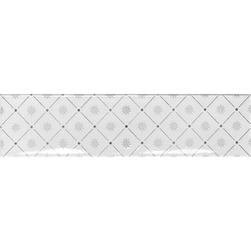 OCEAN DECOR WHITE & BLACK MIX POŁYSK 7,5X30 GAT.1 (P.83425)