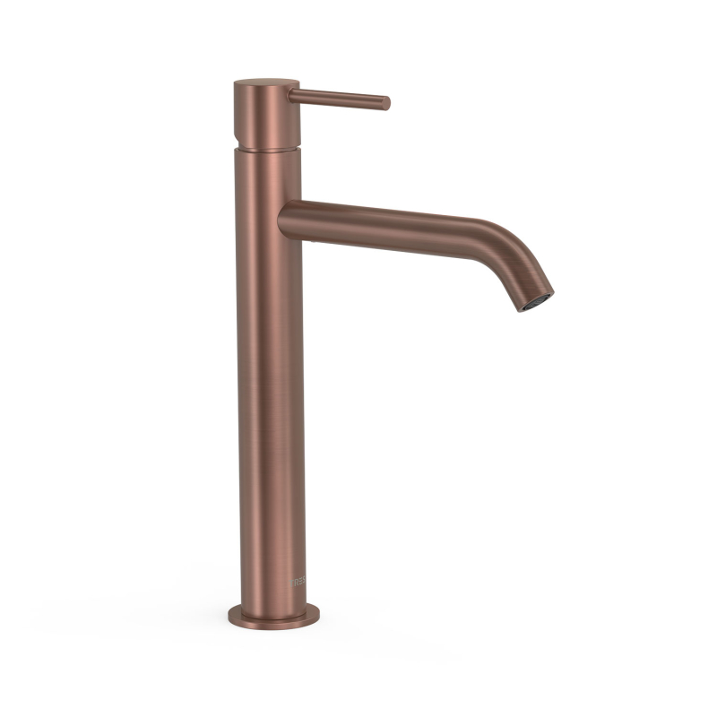 Wysoka bateria jednouchwytowa umywalkowa STUDY volcanic TRES 26230701VO