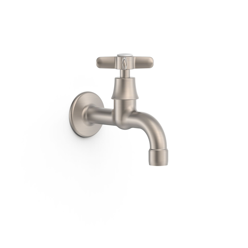 Bateria 1-drożna do biura lub pralni TRES CLASIC stal TRES 24252001AC